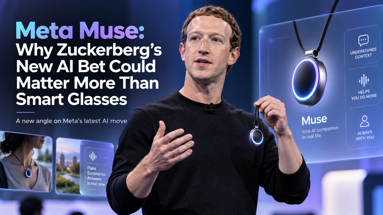 Meta Muse Is Bigger Than the Charm: Zuckerberg’s Real Bet Is a Post-Smartphone AI Layer